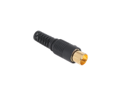 WTY0250Z.1 Wtyk anten TV dlugi zloty Cabletech