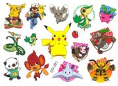 Tatuaże zmywalne Pokemon - CG-221