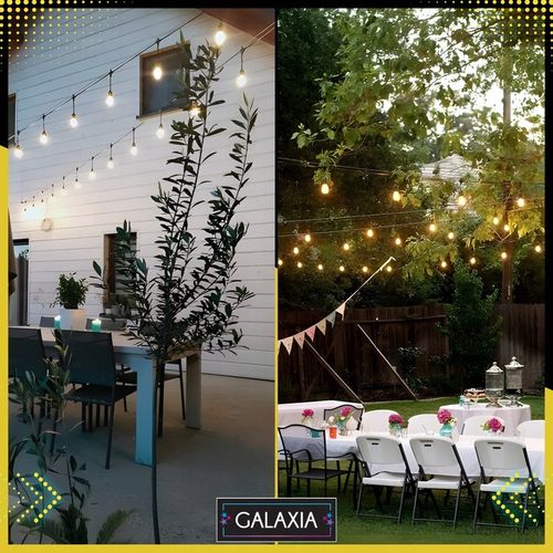 GIRLANDA ŚWIETLNA OGRODOWA 10m Żarówki 10 LED Zewnętrzna Lampki na Arena.pl