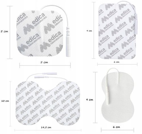 ELEKTROSTYMULATOR TENS EMS ELEKTRODY 3 RODZAJE+BAT na Arena.pl