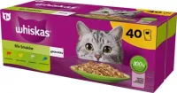 WHISKAS SASZETKI MIX SMAKÓW W GALARETCE 40x85g