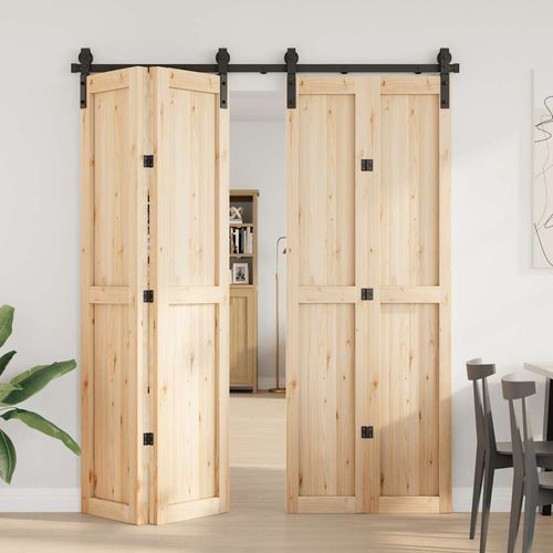 System do montażu drzwi przesuwnych, 183 cm, stal, czarny na Arena.pl