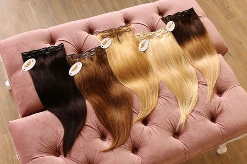 Włosy doczepiane naturalne CLIP-IN 50-55cm 3 taśmy na Arena.pl