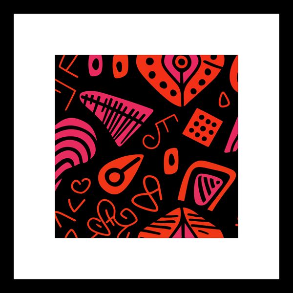 Plakat 20x20cm Rytm Wzorów zdjęcie 3