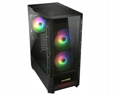 Obudowa Cougar Duoface RGB Black na Arena.pl