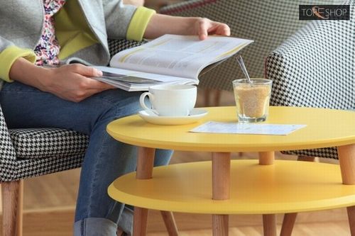 Stolik ufo medium grafit na Arena.pl