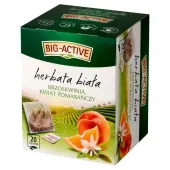 BIG-ACTTIVE HERBATA 20TB BIAŁA BRZOSKWINIA 30G