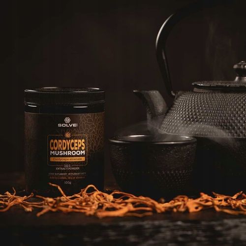 CORDYCEPS SINENSIS 10:1 EKSTRAKT 100G SOLVE LABS na Arena.pl