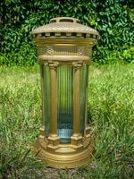 ZNICZ LAMPION VALETTA SANTA MAROZZA KAPLICZKA ZŁOTO 34cm DUŻY