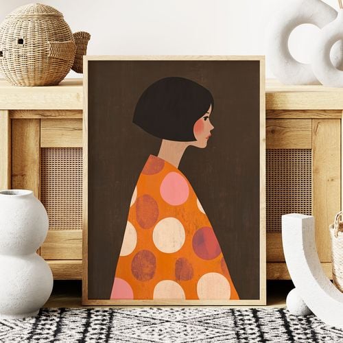 Plakat ilustracja profil koła 30x40 cm na Arena.pl