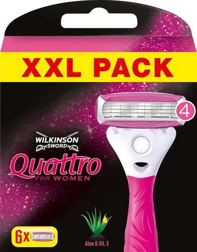 Wkłady do maszynek Wilkinson Sword Quattro for Women Wilkinson 6 szt. na Arena.pl