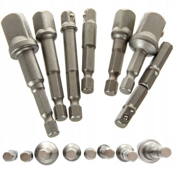 REDUKCJE ADAPTERY DO WKRĘTARKI NASADKI 1/4 3/8 1/2 PRZEJŚCIÓWKI SERWISOWE zdjęcie 1