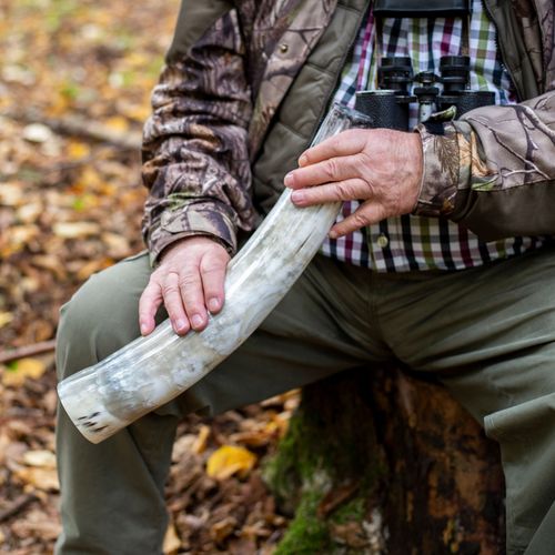 Wabik na jelenie z rogu wołu 40cm na Arena.pl