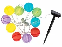 GIRLANDA ŚWIETLNA SOLARNA CYLINDER Z DIODAMI LED 5m