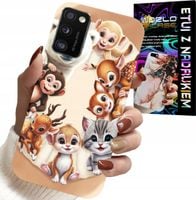 ETUI DO SAMSUNG GALAXY A41 - PLECKI DLA DZIECI W ZWIERZĘTA LEŚNE CASE