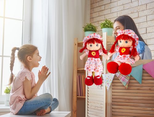Lalka Szmaciana Pippi 42 cm na Arena.pl