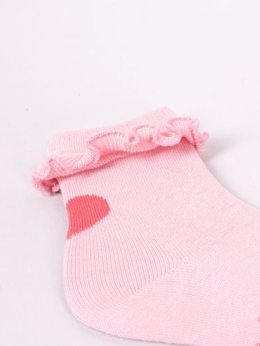 Skarpety dziewczęce z bawełnianą falbanką 3PAK 20-22 YOCLUB na Arena.pl