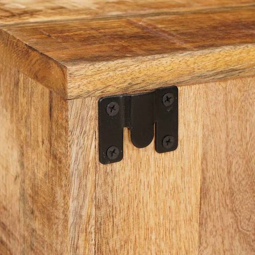 Stolik nocny 2 pcs Brązowy 35 x 33 x 48 cm Drewno z mango na Arena.pl