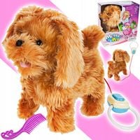 ZABAWKA DLA DZIECI PIESEK INTERAKTYWNY NA SMYCZY PIES CHODZI SZCZEKA PUDEL