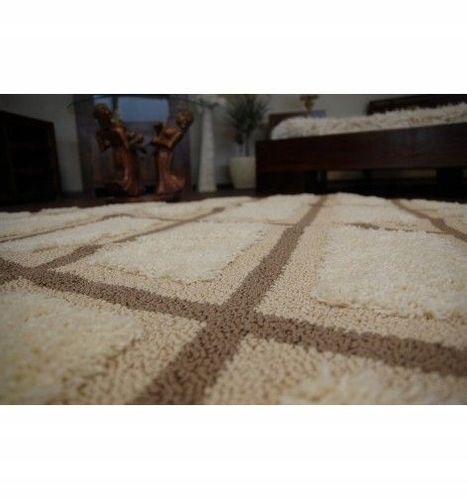 Dywan STRUCTURAL CRIS krem 100x200 cm na Arena.pl