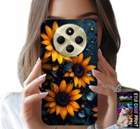 ETUI DO XIAOMI REDMI 14C 4G - SŁONECZNIKI, SŁONECZNIK, KWIECISTE WZORY