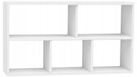 Półka wisząca P5 110x50 cm Biała Salon Pokój