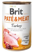 Brit Pate & Meat Dog Turkey puszka 400g