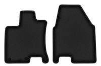 Dywaniki welurowe przednie Nissan Qashqai +2 2008-2013 czarne