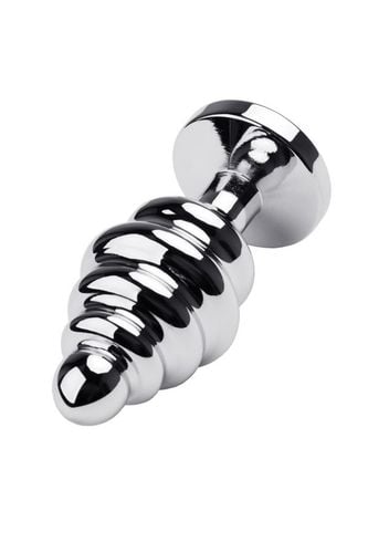 silver anal plug with red gem na Arena.pl