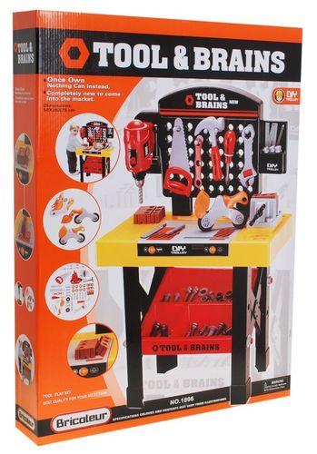 Warsztat Narzędziowy 2W1 Dla Dzieci 3+ Budowanie Modeli + Akcesoria na Arena.pl