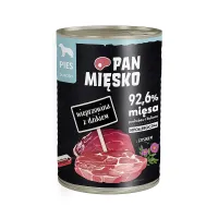 Pan Mięsko Karma mokra dla psa Wieprzowina z dzikiem (dorosły) 400g