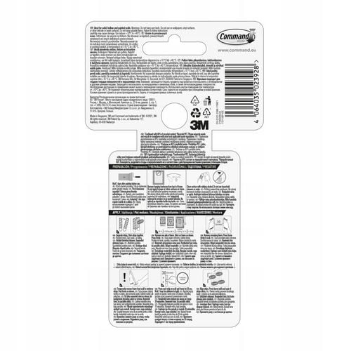 Command rzepy samoprzylepne do wieszania obrazów do 5,4 kg 36 szt. (18 na Arena.pl