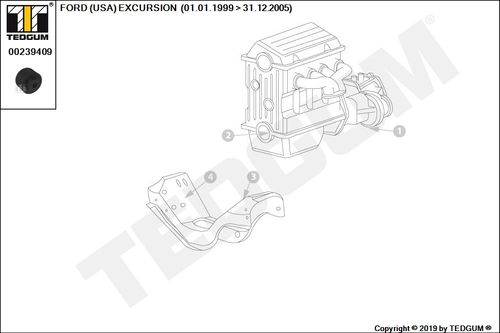 FORD EXCURSION PODUSZKA POD RAMĘ 01-05 na Arena.pl
