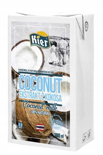 Mleko kokosowe 1L KIER na Arena.pl