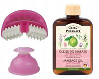 MASAŻER ANTYCELLULITOWY DO CIAŁA + BAŃKI CHIŃSKIE SILIKONOWE CELLULIT