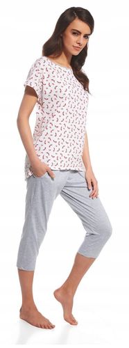 CORNETTE wygodna damska piżama pidżama krótka S na Arena.pl