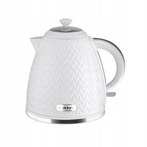 CZAJNIK ELEKTRYCZNY BEZPRZEWODOWY 1,7l C265 ELDOM BIAŁY na Arena.pl