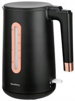 Czajnik elektryczny Klausberg KB-7889 1.7L stal 304 Czarny mat filtr 2200W