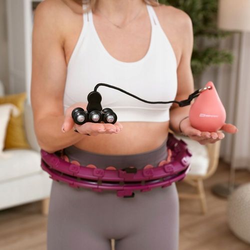 Hula hop odchudzające z wypustkami i obciążeniem regulowane smart na Arena.pl