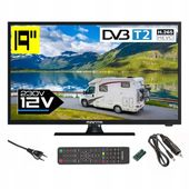 Telewizor do KAMPERA 12V 230V HD 19'' USB HDMI