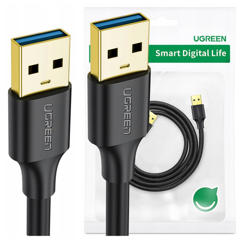 kabel usb 3.0 a-a ugreen  us128 0.5m (czarny) na Arena.pl