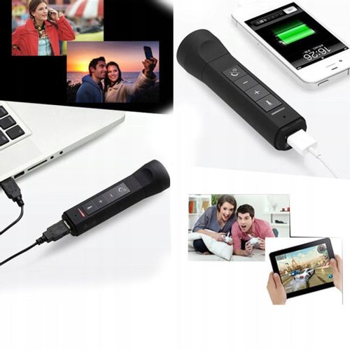 AKUMULATOROWY GŁOŚNIK ROWEROWY Z LATARKĄ POWERBANKIEM MP3 USB UCHWYT ROWER na Arena.pl