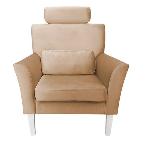 Fotel DENVER nogi białe MG06 na Arena.pl