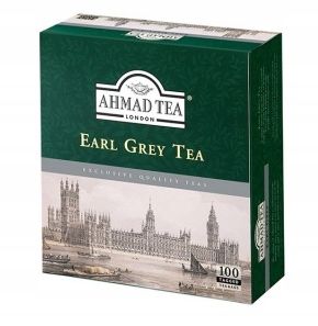 Herbata AHMAD EARL GREY 100 torebek zdjęcie 1