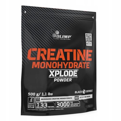 OLIMP CREATINE MONOHYDRATE XPLODE 500G KREATYNA MONO WITMAINY MINERAŁY na Arena.pl