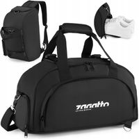 Torba sportowa plecak 2w1 damska męska na ramię treningowa podróżna ZAGATTO