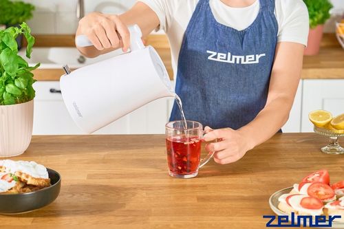 CZAJNIK ELEKTRYCZNY ZELMER BEZPRZEWODOWY STAL NIERDZEWNA CICHY 1L 2200W na Arena.pl