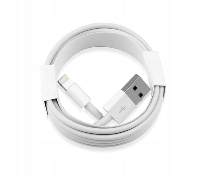 Kabel Apple USB - Apple Lightning 2 m biały zdjęcie 2