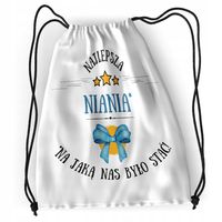 Plecak Dla Niani Sportowy Szkolny Worek Torba Z Nadrukiem Ze Zdjęciem