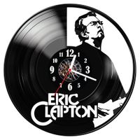 Zegar ścienny z płyty winylowej Eric Clapton 1233.14